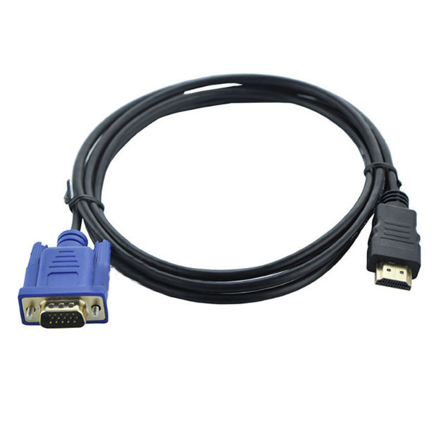 Picture of Hdmi to VGA cable connector adapter 6FT HD for DVD HDTV PC